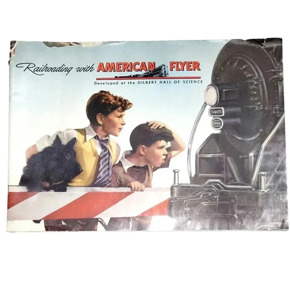 Railroading with American Flyer 1946 Gilbert Hall of Science Scale Model Rail - Picture 1 of 4